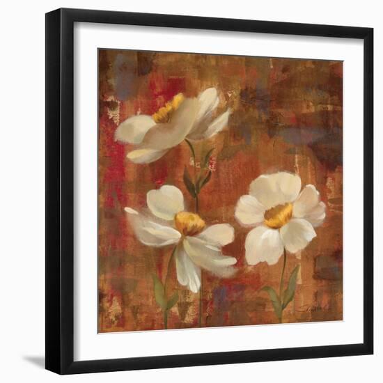 Floral Trio I-Silvia Vassileva-Framed Art Print