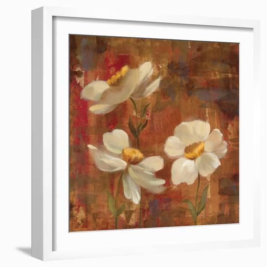 Floral Trio I-Silvia Vassileva-Framed Art Print