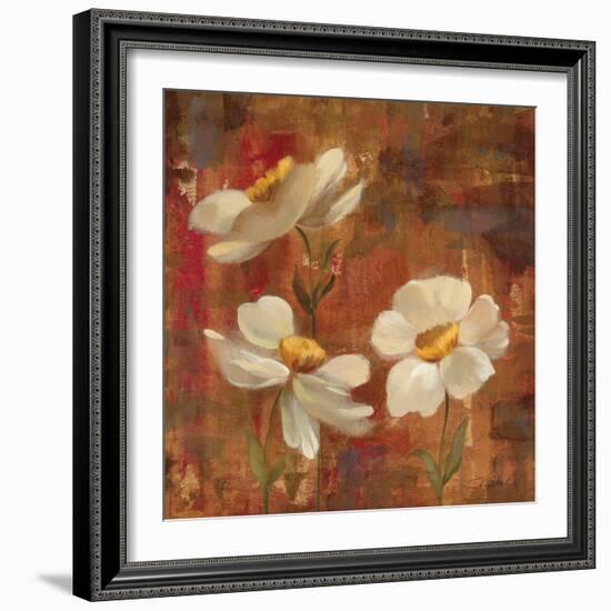 Floral Trio I-Silvia Vassileva-Framed Art Print