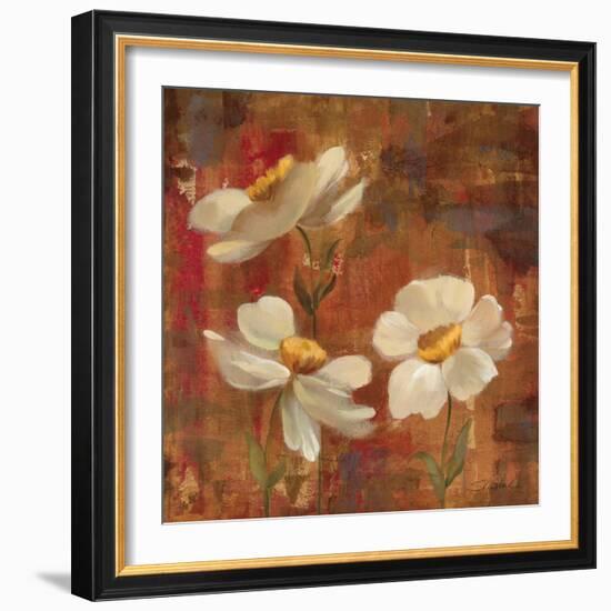 Floral Trio I-Silvia Vassileva-Framed Art Print