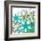 Floral Twist I-Hakimipour-ritter-Framed Art Print