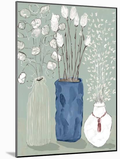 Floral Vases-Maya Woods-Mounted Art Print