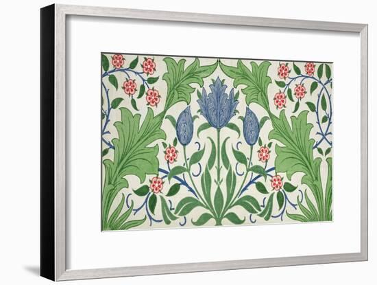 Floral Wallpaper Design-William Morris-Framed Giclee Print