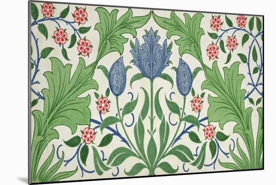 Floral Wallpaper Design-William Morris-Mounted Giclee Print