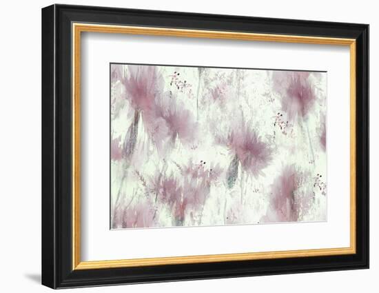 Floral wallpaper-Nel Talen-Framed Photographic Print