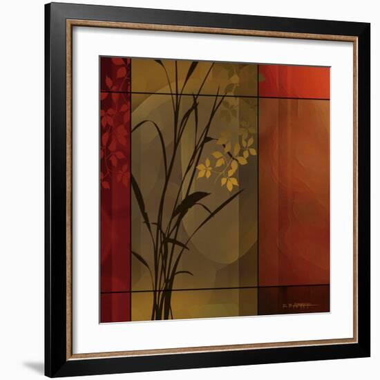 Floral Warmth-Edward Aparicio-Framed Giclee Print