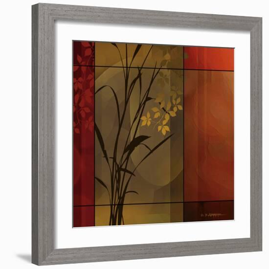 Floral Warmth-Edward Aparicio-Framed Giclee Print