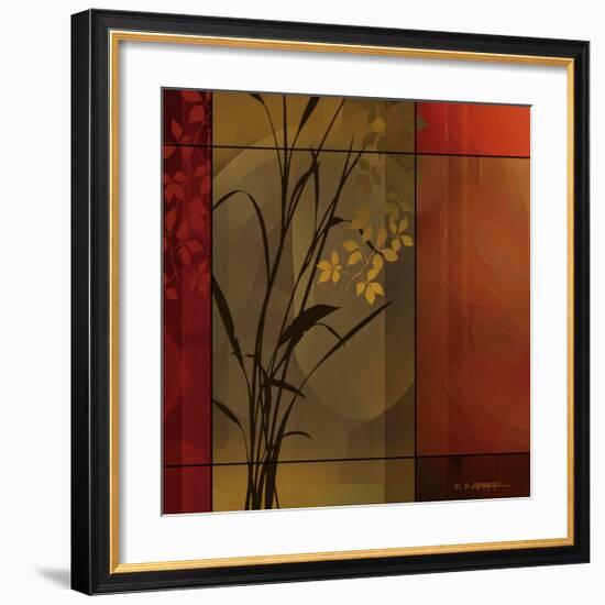 Floral Warmth-Edward Aparicio-Framed Giclee Print