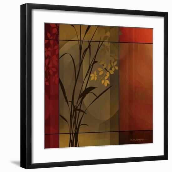 Floral Warmth-Edward Aparicio-Framed Giclee Print