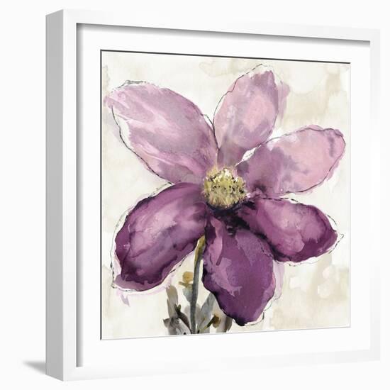 Floral Wash II-Tania Bello-Framed Giclee Print