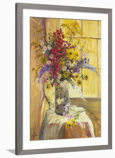 Floral Window-Elizabeth Parsons-Framed Giclee Print