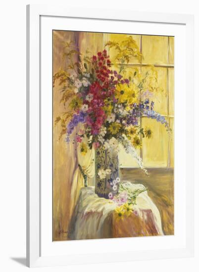 Floral Window-Elizabeth Parsons-Framed Giclee Print