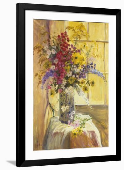 Floral Window-Elizabeth Parsons-Framed Giclee Print