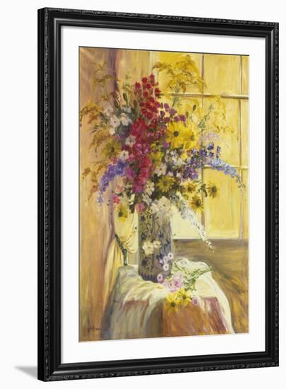 Floral Window-Elizabeth Parsons-Framed Giclee Print