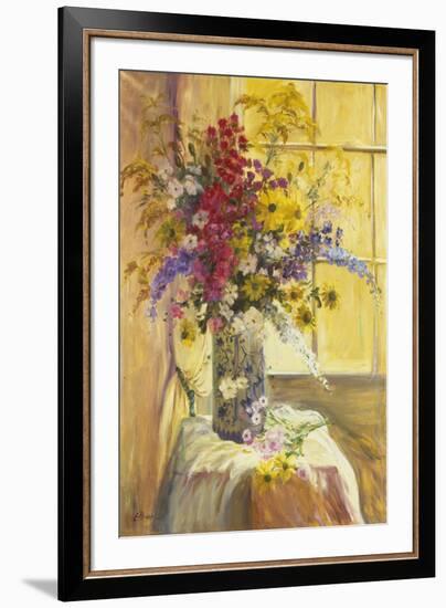 Floral Window-Elizabeth Parsons-Framed Giclee Print