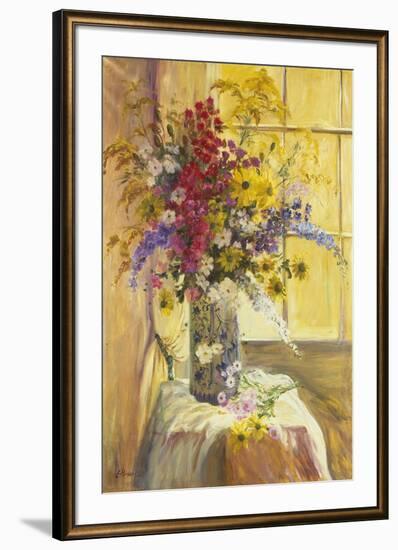 Floral Window-Elizabeth Parsons-Framed Giclee Print