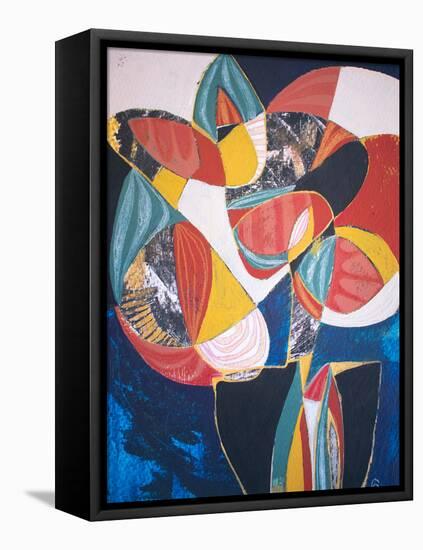 Floral-Gabriela Avila-Framed Stretched Canvas