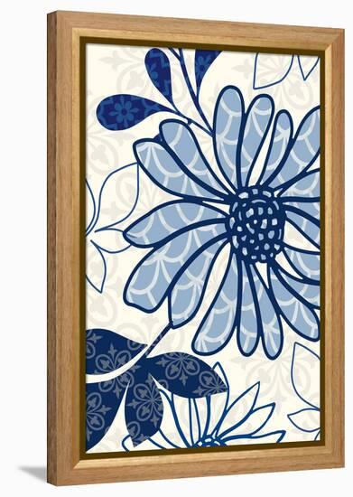 Floralesque Panel 2-Bella Dos Santos-Framed Stretched Canvas