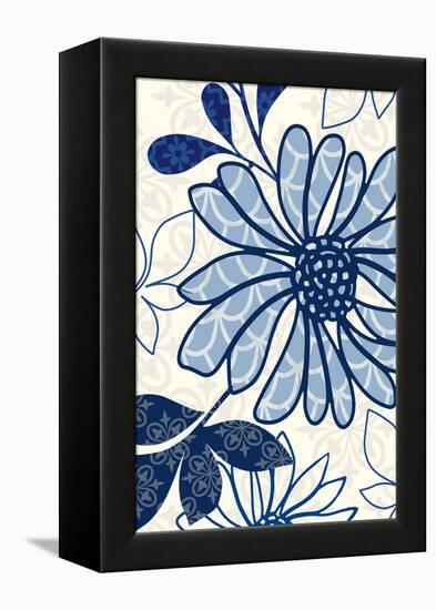 Floralesque Panel 2-Bella Dos Santos-Framed Stretched Canvas