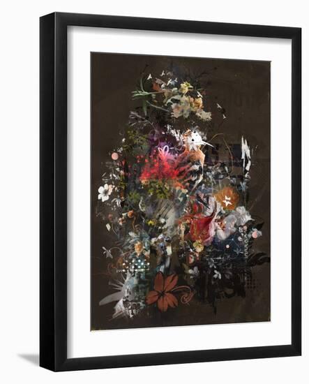 Floralies, 2018 (Collage on Canvas)-Teis Albers-Framed Giclee Print