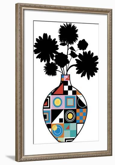 Florals - Compelling Collage-Tom Frazier-Framed Giclee Print