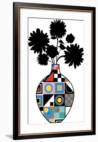 Florals - Compelling Collage-Tom Frazier-Framed Giclee Print