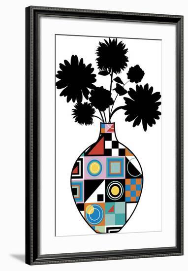 Florals - Compelling Collage-Tom Frazier-Framed Giclee Print