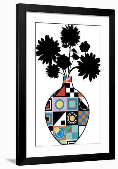 Florals - Compelling Collage-Tom Frazier-Framed Giclee Print