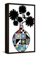 Florals - Compelling Collage-Tom Frazier-Framed Stretched Canvas