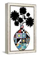 Florals - Compelling Collage-Tom Frazier-Framed Stretched Canvas