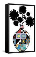 Florals - Compelling Collage-Tom Frazier-Framed Stretched Canvas