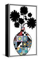 Florals - Compelling Collage-Tom Frazier-Framed Stretched Canvas