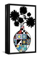 Florals - Compelling Collage-Tom Frazier-Framed Stretched Canvas