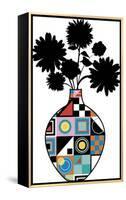 Florals - Compelling Collage-Tom Frazier-Framed Stretched Canvas