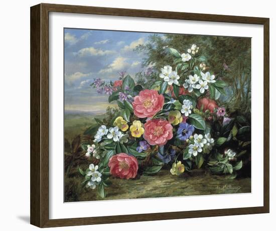 Florals I-Albert Williams-Framed Giclee Print