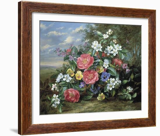 Florals I-Albert Williams-Framed Giclee Print