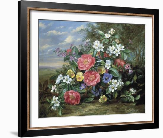 Florals I-Albert Williams-Framed Giclee Print