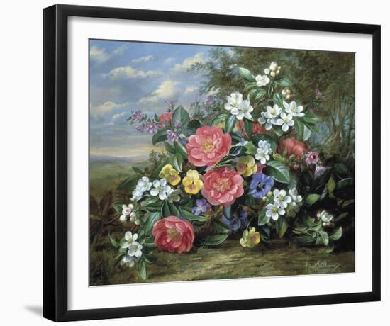 Florals I-Albert Williams-Framed Giclee Print