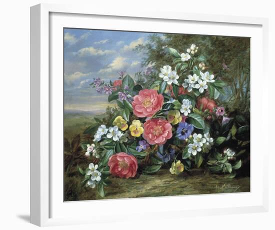 Florals I-Albert Williams-Framed Giclee Print