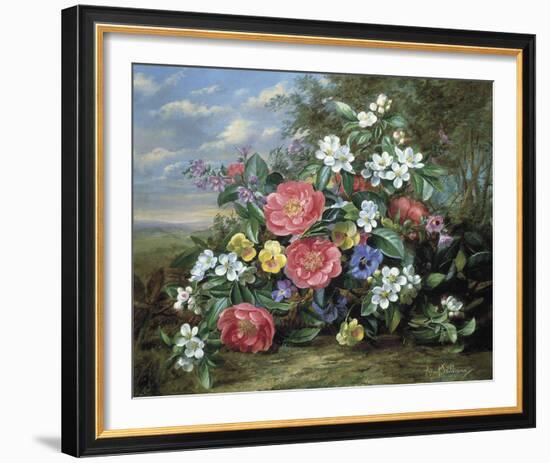 Florals I-Albert Williams-Framed Giclee Print