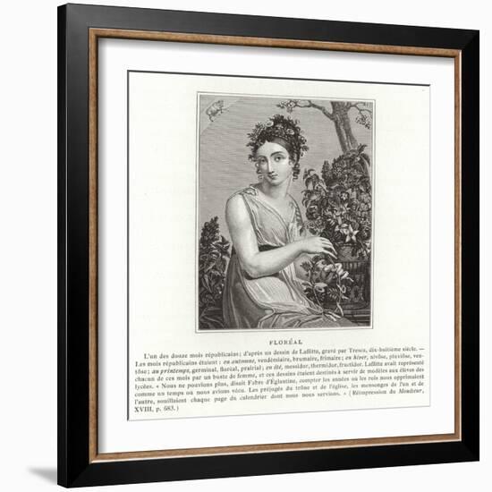 Floreal-Salvadore Tresca-Framed Giclee Print