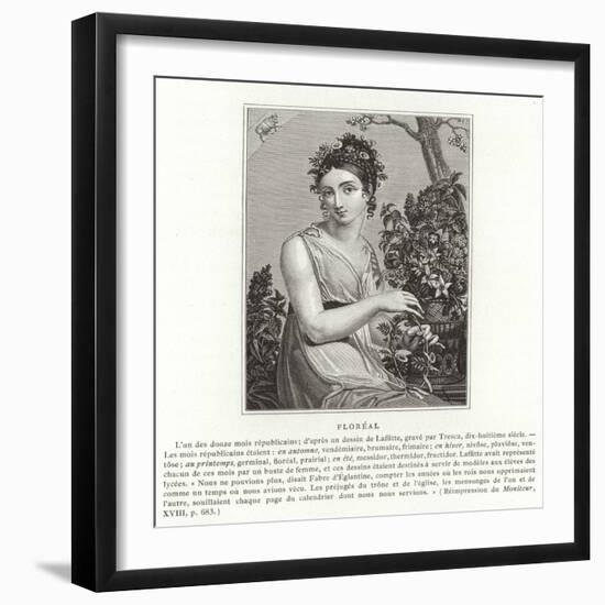 Floreal-Salvadore Tresca-Framed Giclee Print