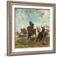 Floreat Etona!, 1882-Lady Butler-Framed Giclee Print