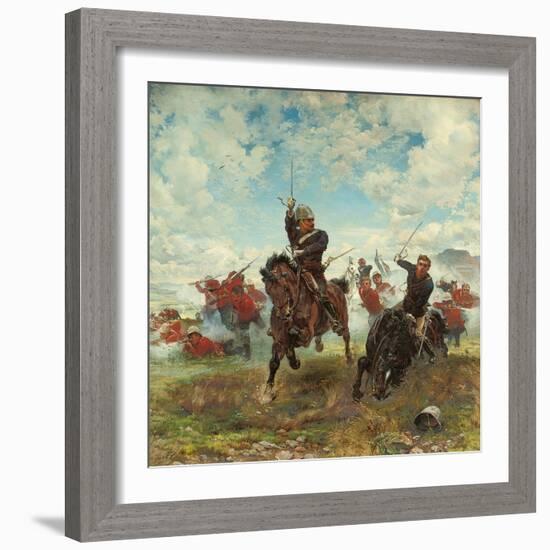 Floreat Etona!, 1882-Lady Butler-Framed Giclee Print