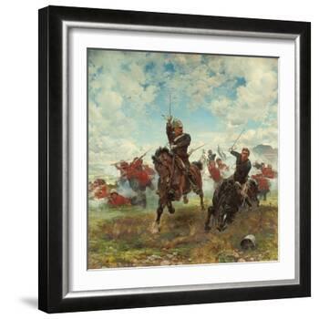 Floreat Etona!, 1882-Lady Butler-Framed Giclee Print
