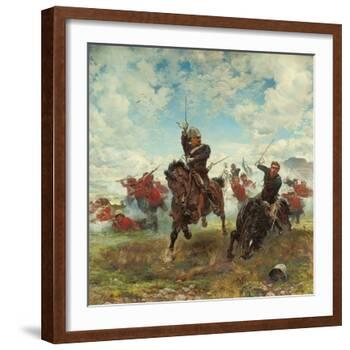 Floreat Etona!, 1882-Lady Butler-Framed Giclee Print