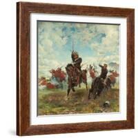 Floreat Etona!, 1882-Lady Butler-Framed Giclee Print