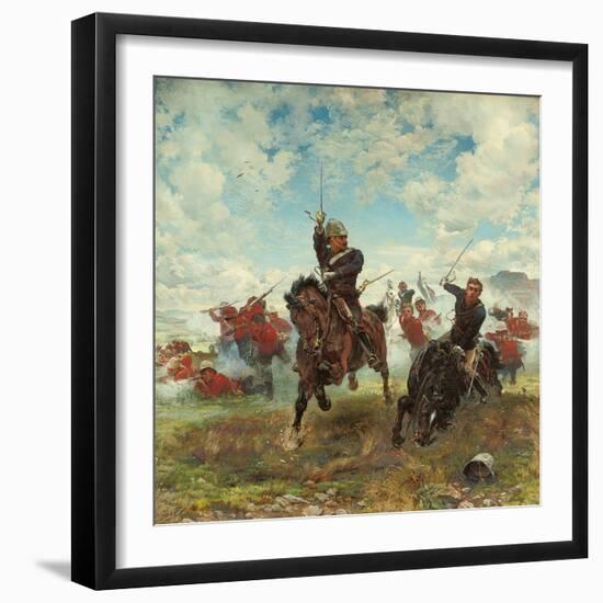 Floreat Etona!, 1882-Lady Butler-Framed Giclee Print