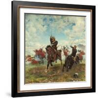 Floreat Etona!, 1882-Lady Butler-Framed Giclee Print