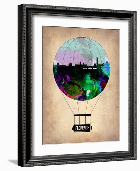 Florence Air Balloon-NaxArt-Framed Art Print